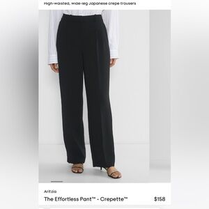 Classic Black Aritzia Effortless pants